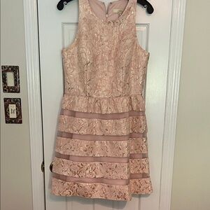 Aidan Pink Blush Floral Dress